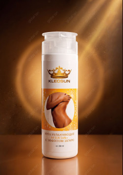 KLEOSUN <br>КРЕМ С ЭФФЕКТОМ ЗАГАРА 250 мл