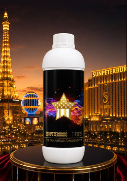 Лосьон премиум для моментального загара SUNPETERBURG THE BEST 18% super speed tan