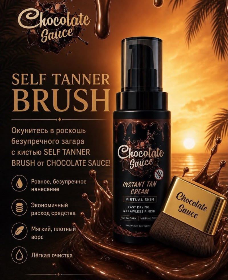 Лосьон для моментального загара Chocolate Sauce 30 % Dha
