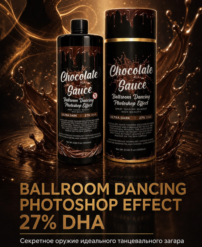 Лосьон для моментального загара Chocolate Sauce 27 % Dha